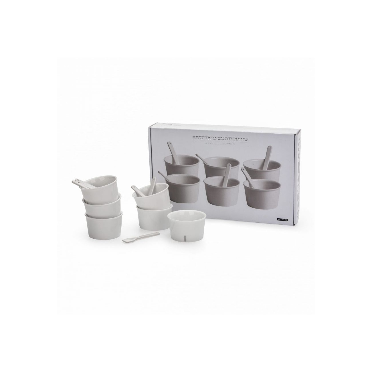 SELETTI ESTITICO QUOTIDIANO Bols à Glace - lot de 6