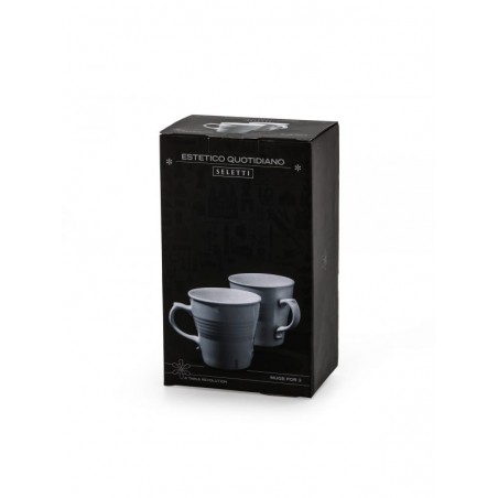 SELETTI ESTETICA QUOTIDIANO Mugs - set of 2