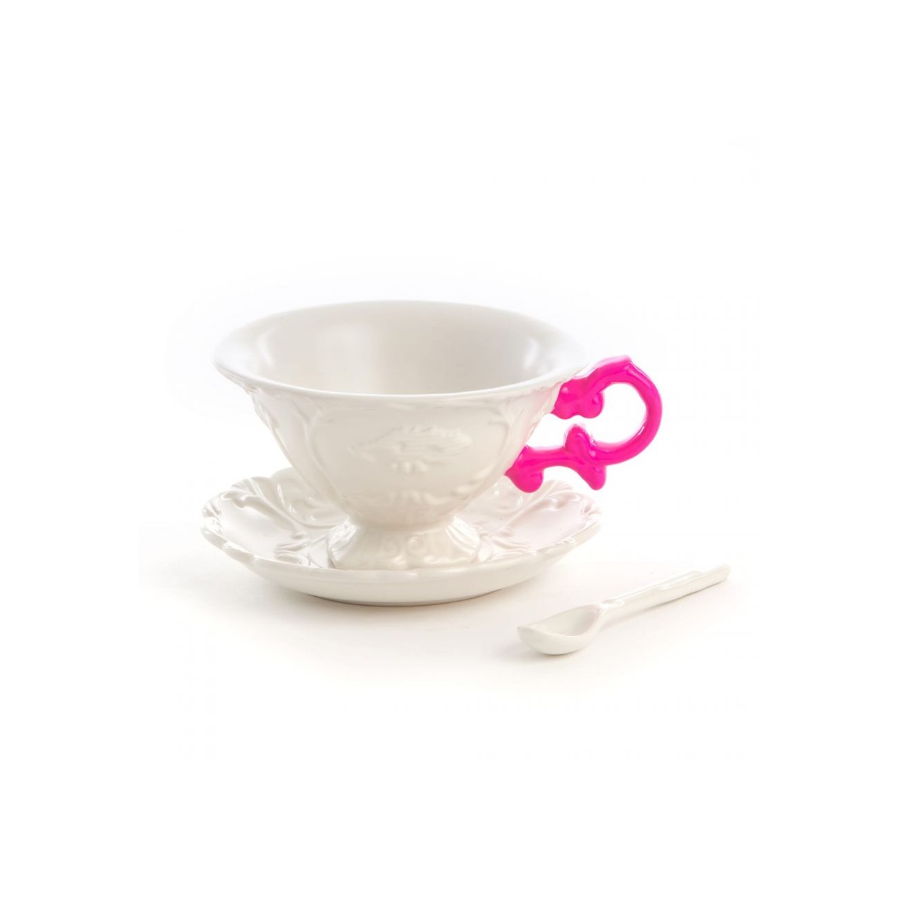 SELETTI I-Wares Mug for tea - Fuchsia