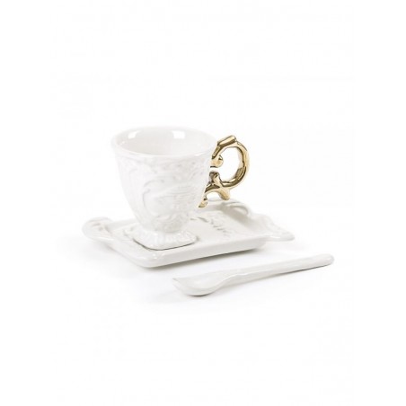 SELETTI I-Wares Gold Tazzina da caffè