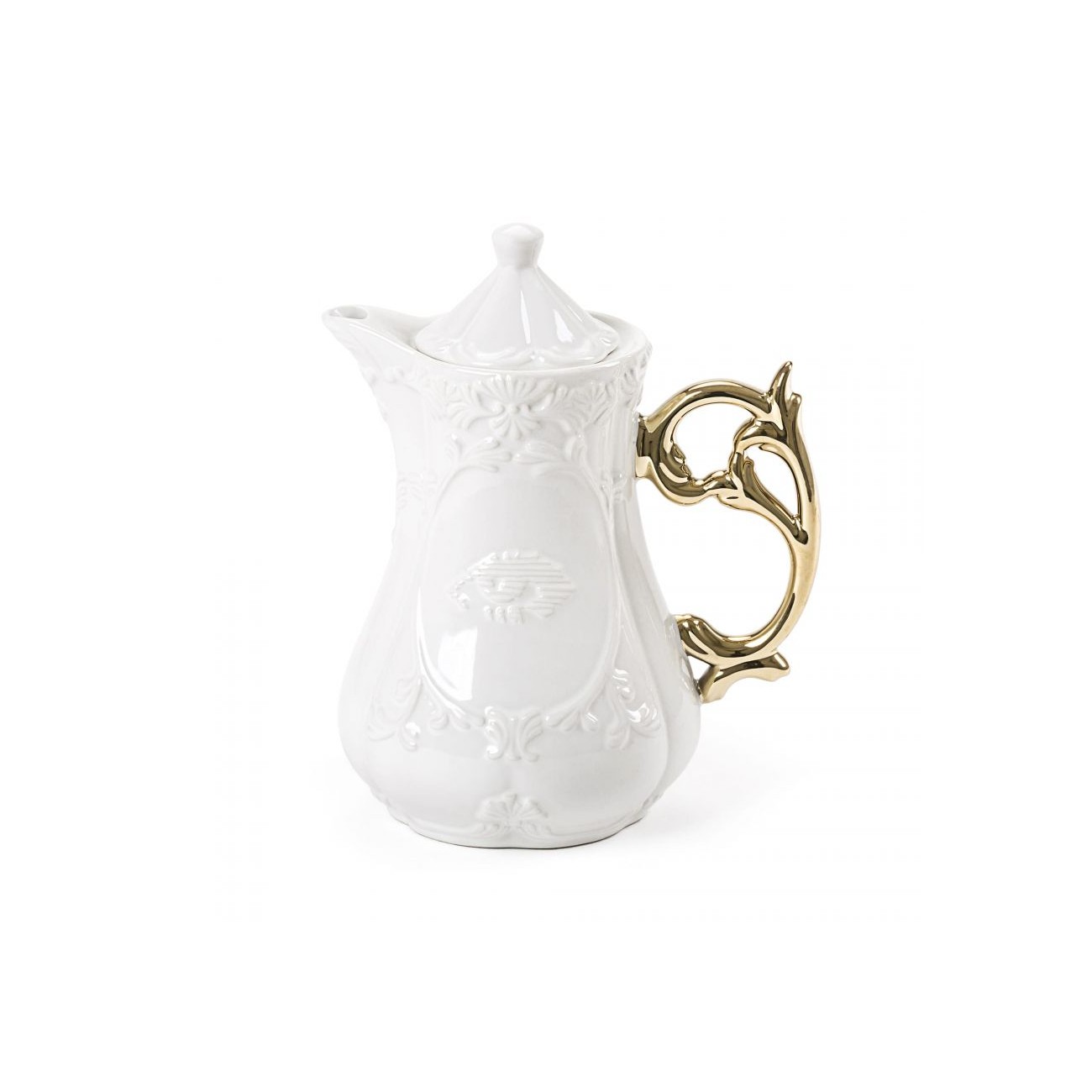 SELETTI I-Wares Gold Teapot