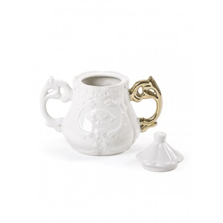 SELETTI I-Wares Gold Sugar bowl