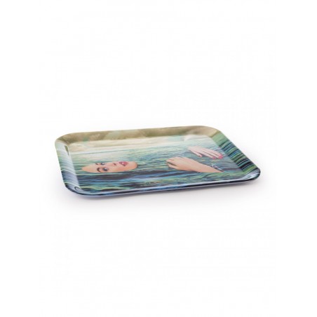 SELETTI MELAMINE TRAYS Seagirl Plateau