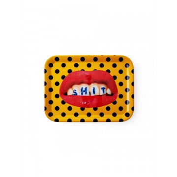 SELETTI MELAMINE TRAYS Shit Plateau