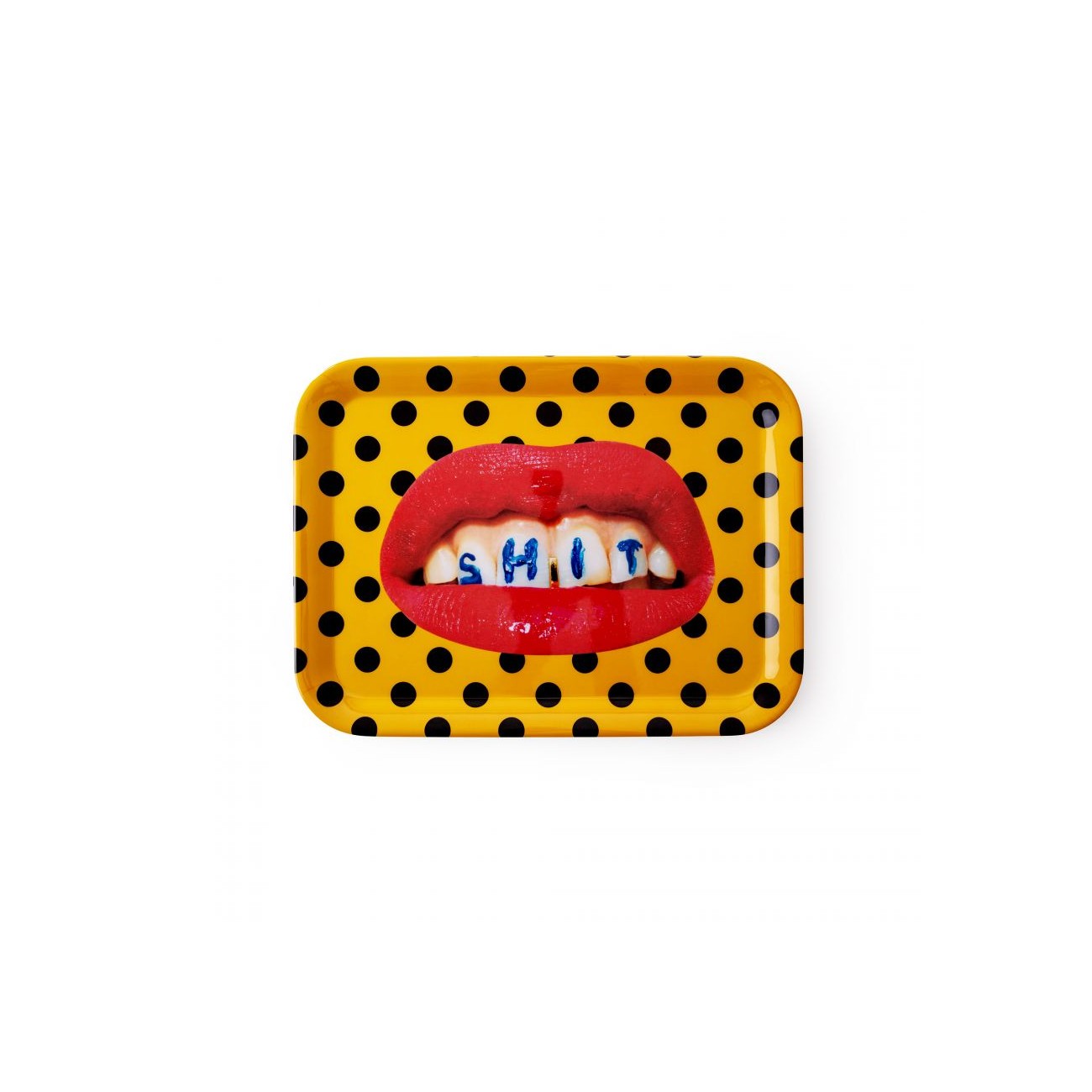 SELETTI MELAMINE TRAYS Shit Plateau