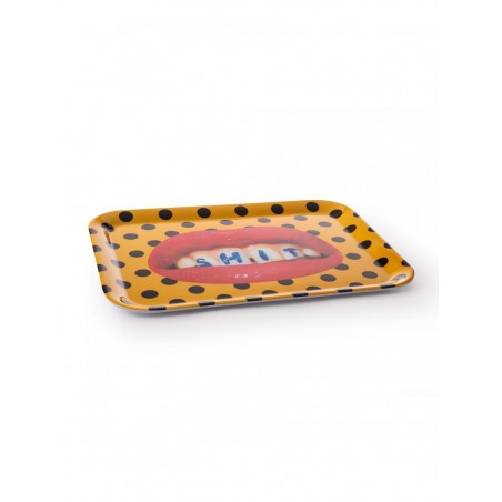 SELETTI MELAMINE TRAYS Shit Plateau