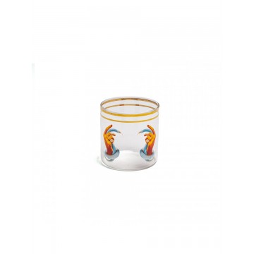 SELETTI WATER GLASSES Bicchiere Mani con Serpenti