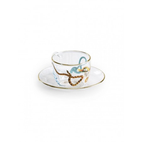 SELETTI Coffee cup - Snakes