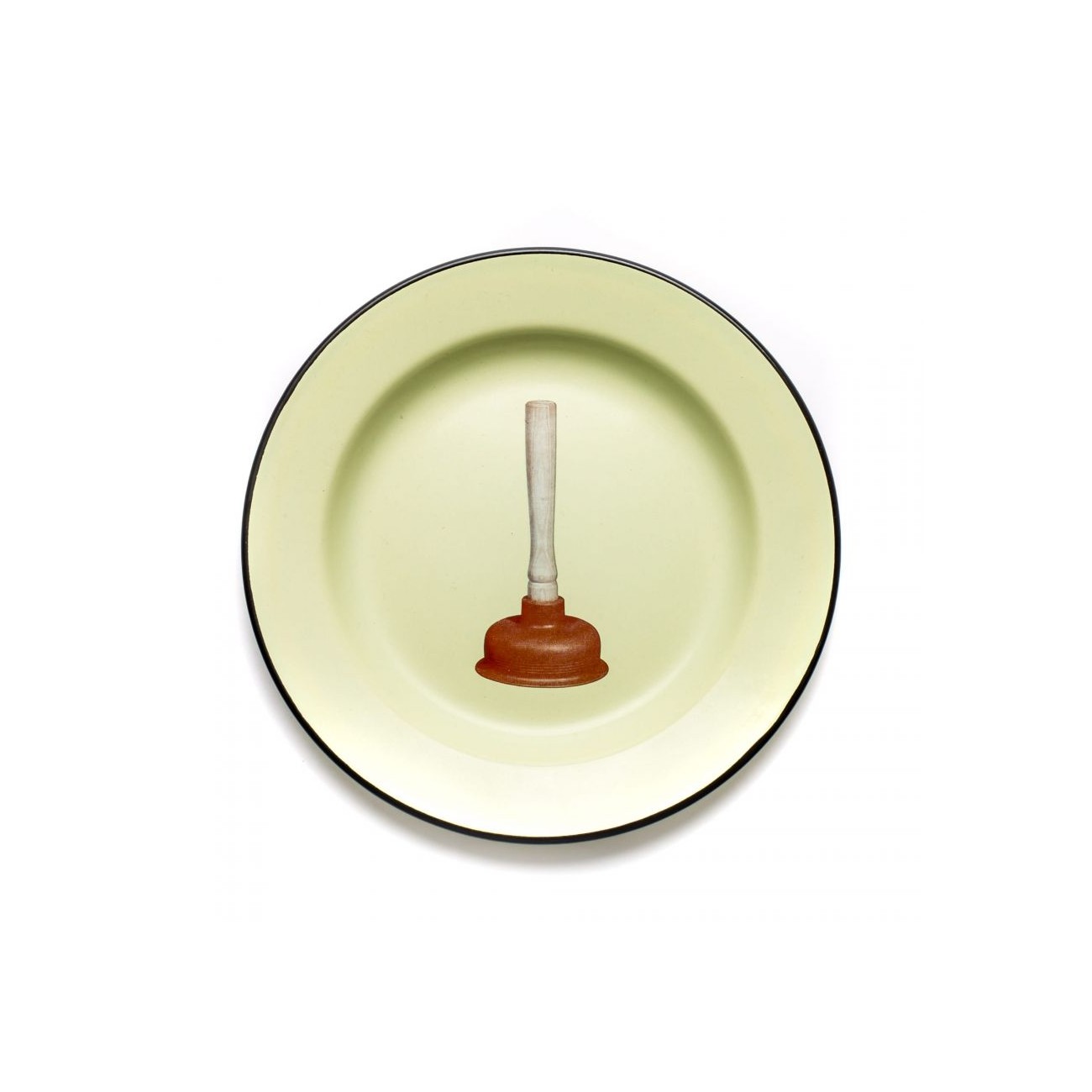 SELETTI Plaque émaillée - Ventouses