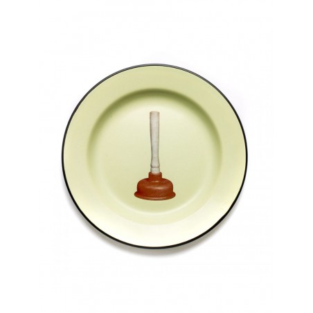 SELETTI Plaque émaillée - Ventouses