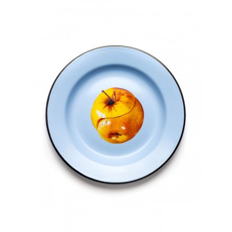 SELETTI Piatto smaltato - Mela