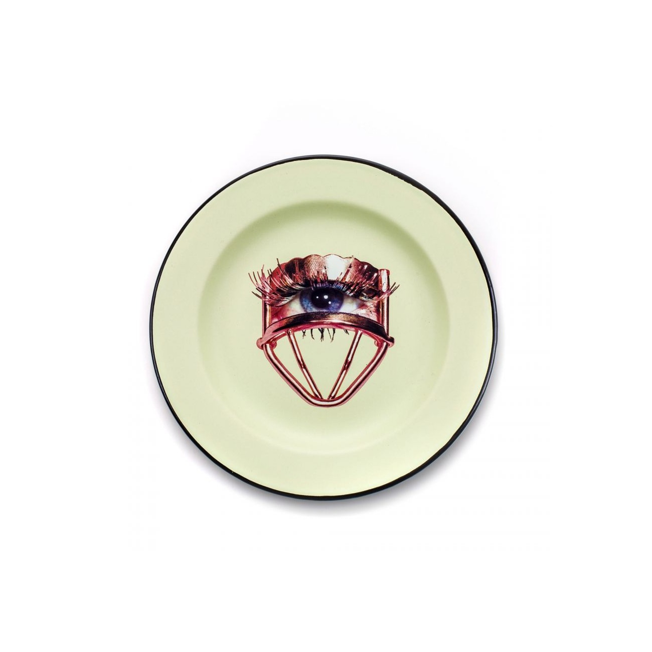 SELETTI Enamel plate - Eye