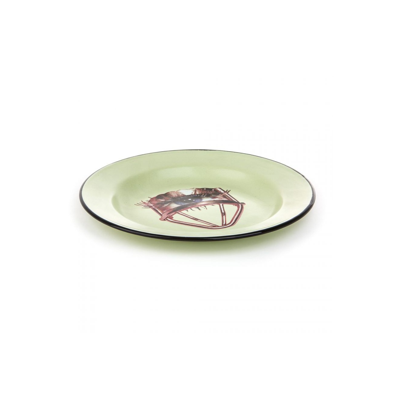 SELETTI Enamel plate - Eye