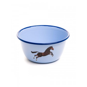 SELETTI Bol émaillé - Cheval