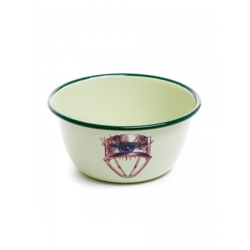 SELETTI Enamel bowl - Eye