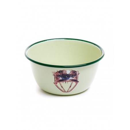 SELETTI Enamel bowl - Eye