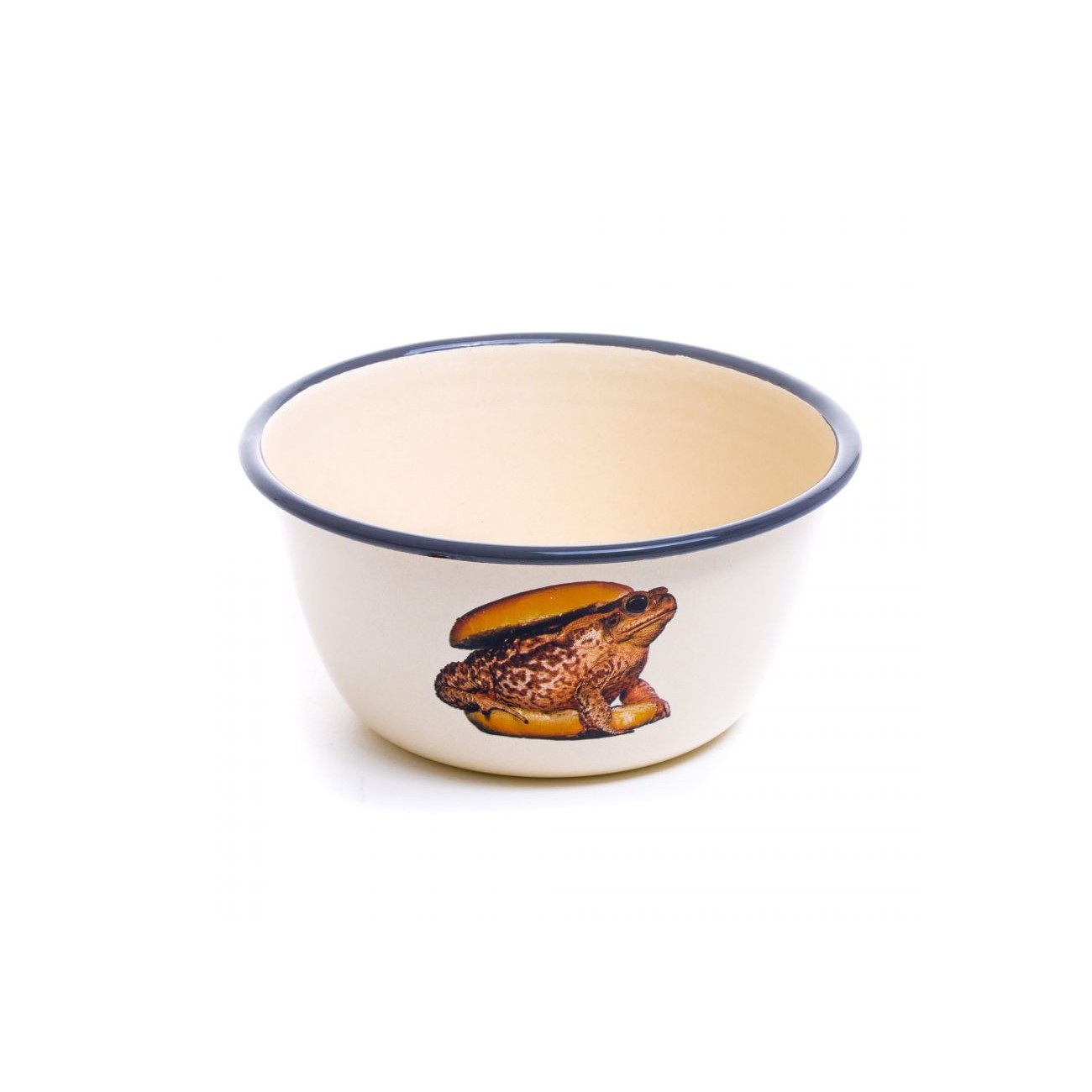 SELETTI Enamel bowl - Toad