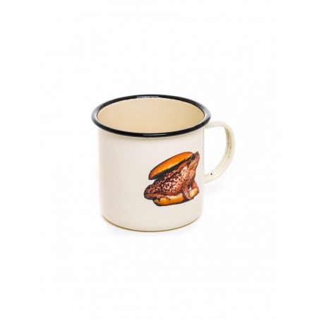 SELETTI Tazza smaltata - Rospo