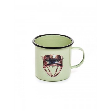 SELETTI Tazza smaltata - Occhio