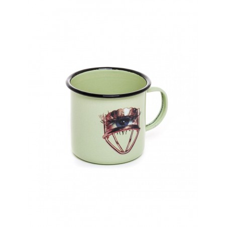 SELETTI Tazza smaltata - Occhio