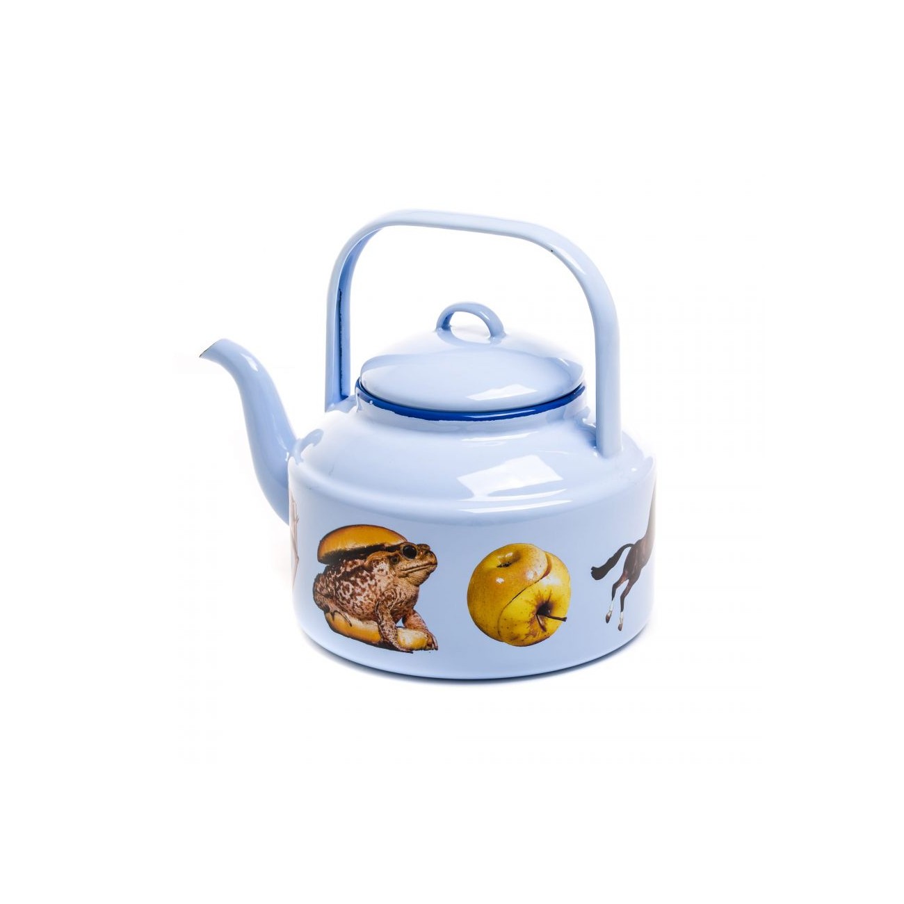 SELETTI Teapot blue