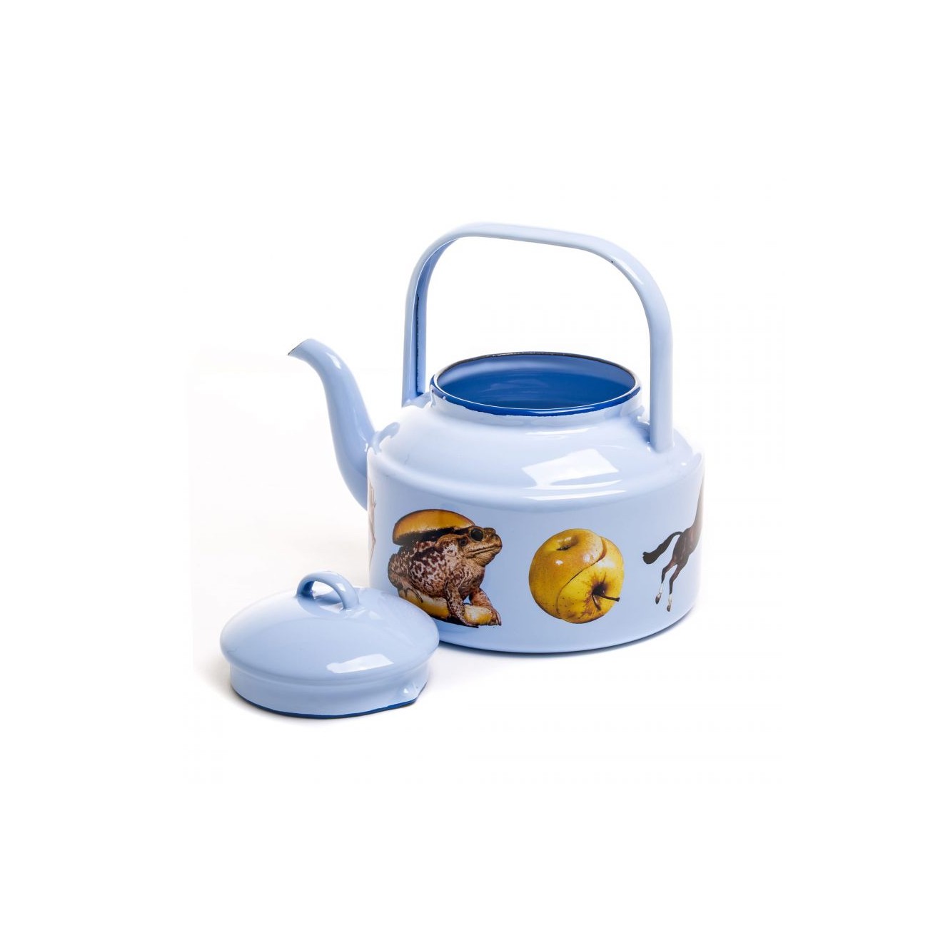 SELETTI Teapot blue