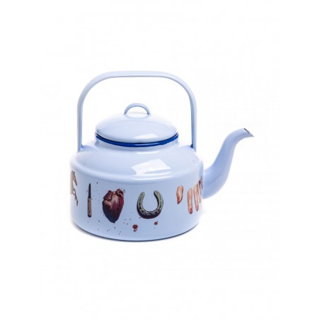 SELETTI Teapot blue