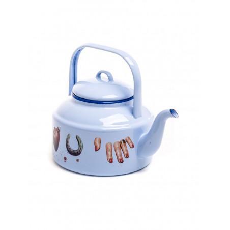 SELETTI Teapot blue