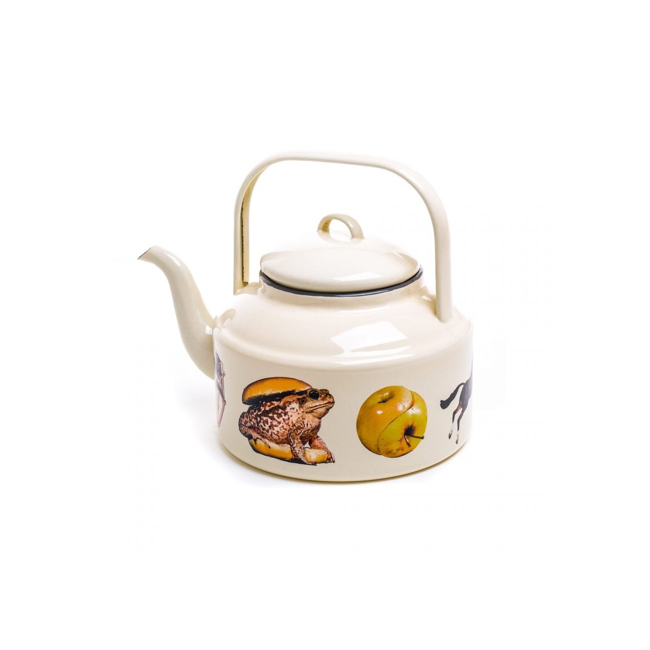 SELETTI Théière beige