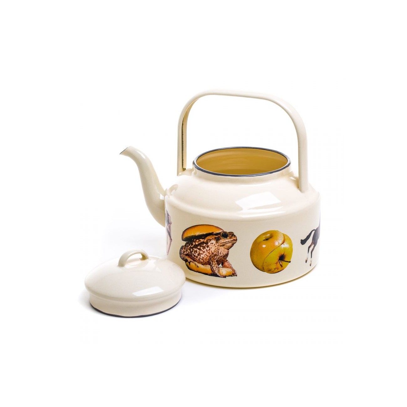 SELETTI Théière beige