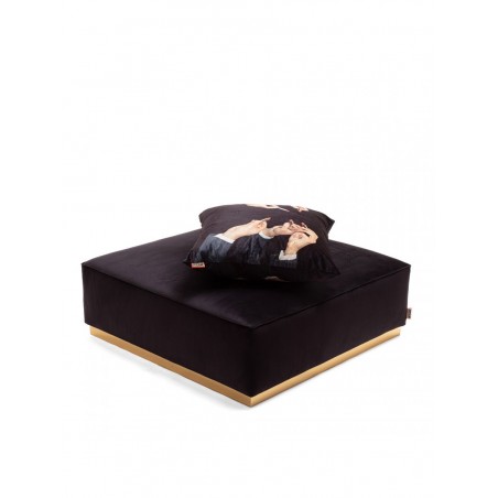 SELETTI Pouf Modulare Nero