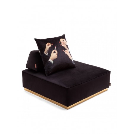 SELETTI Pouf Modulare Nero