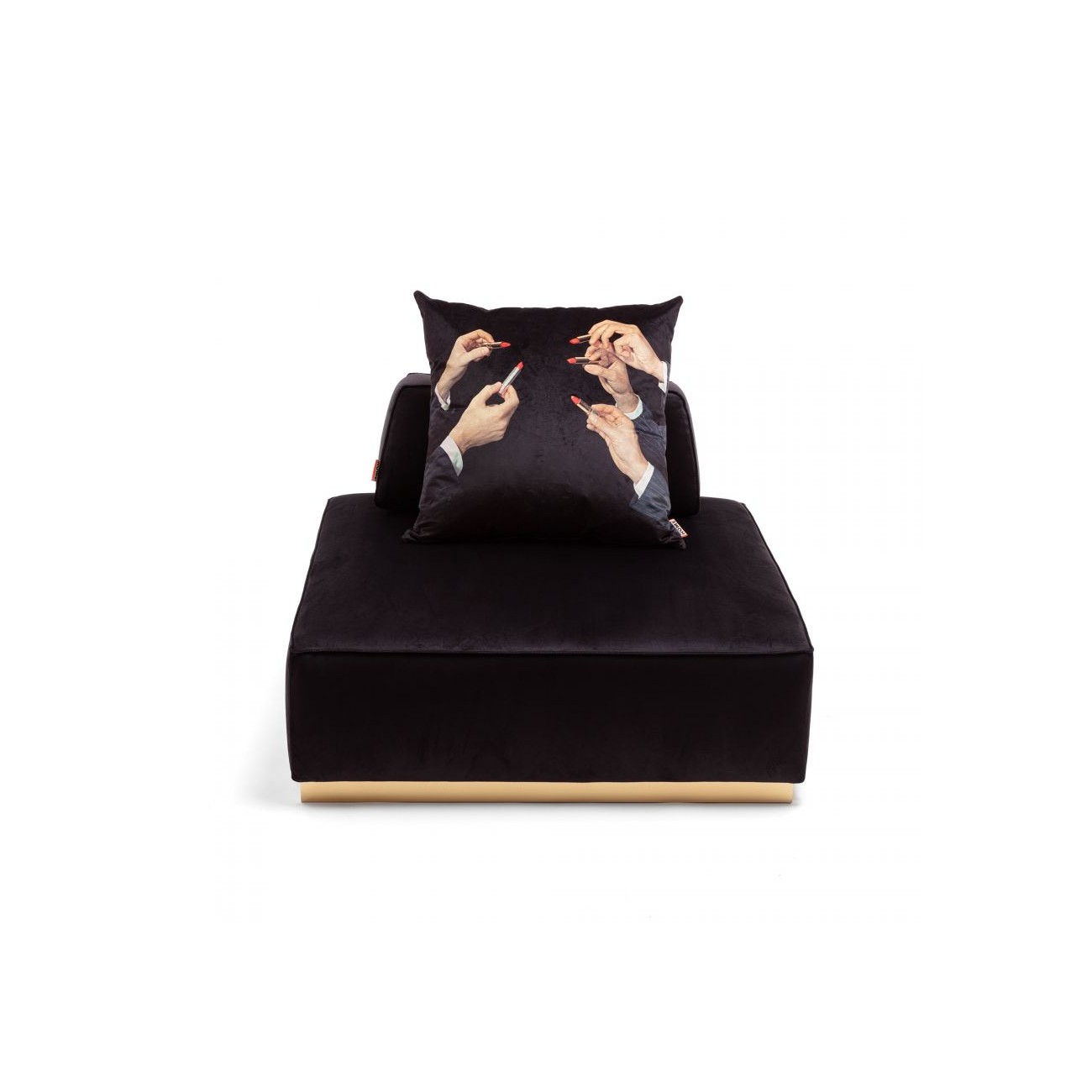 SELETTI Pouf Modulare Nero