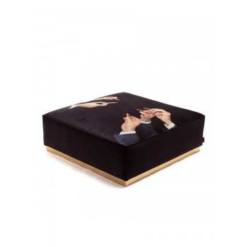 SELETTI Modular pouf lipsticks black