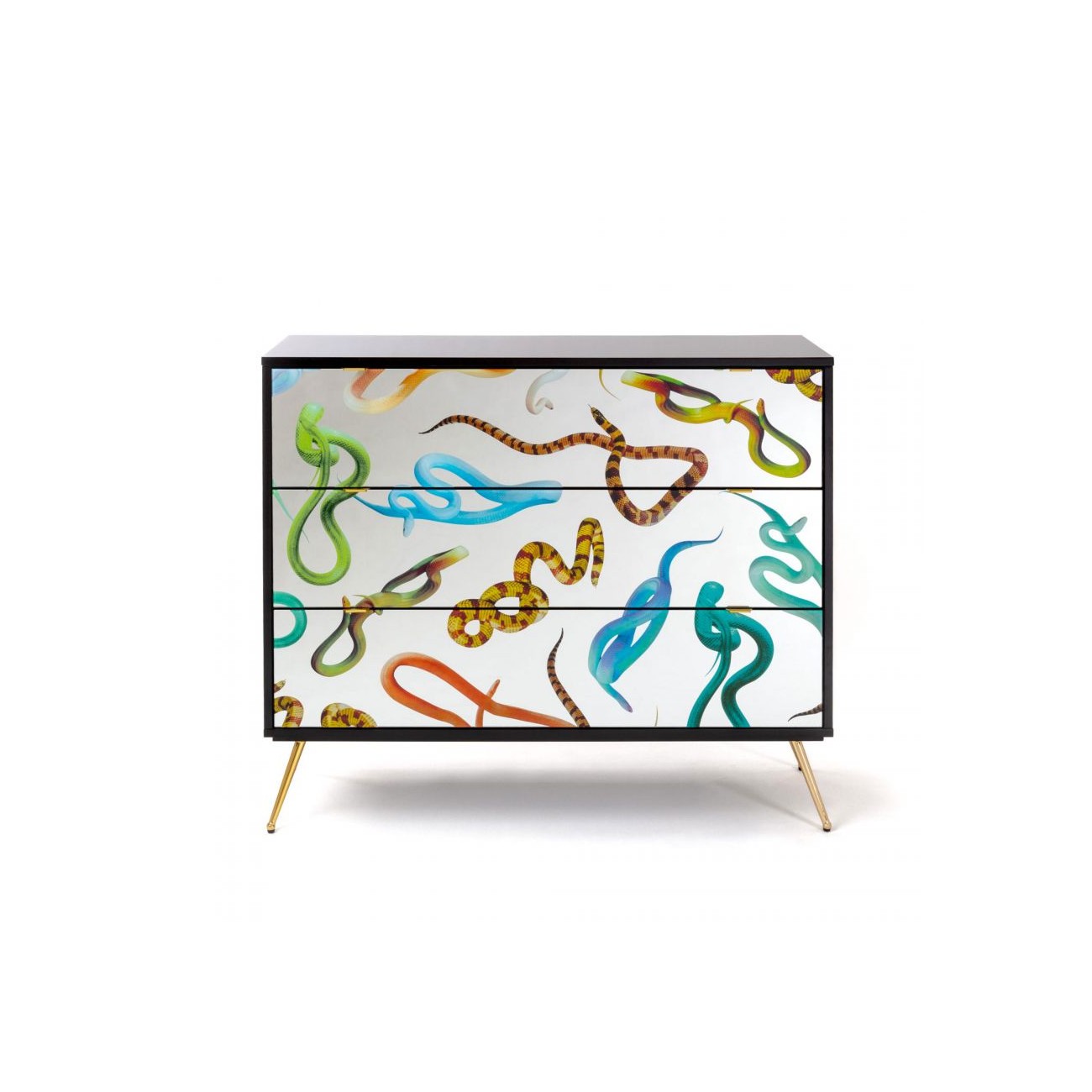 SELETTI Chest of drawers 3 Drawers snakes