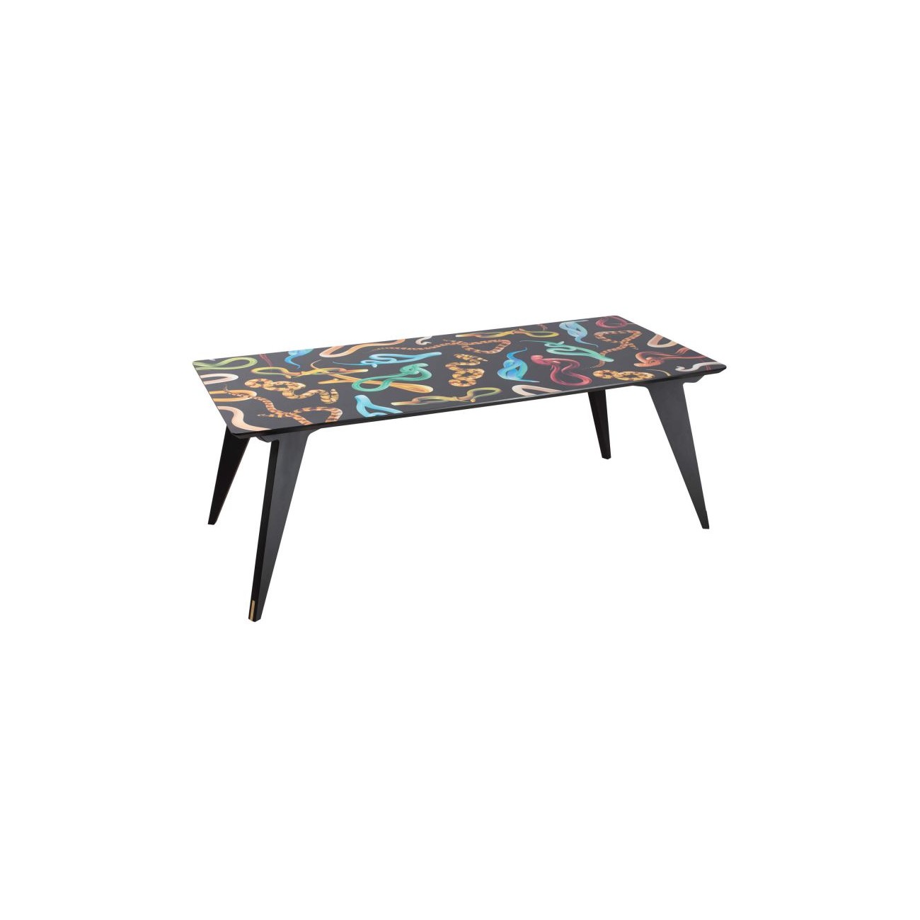 SELETTI Rectangular large table - Snakes
