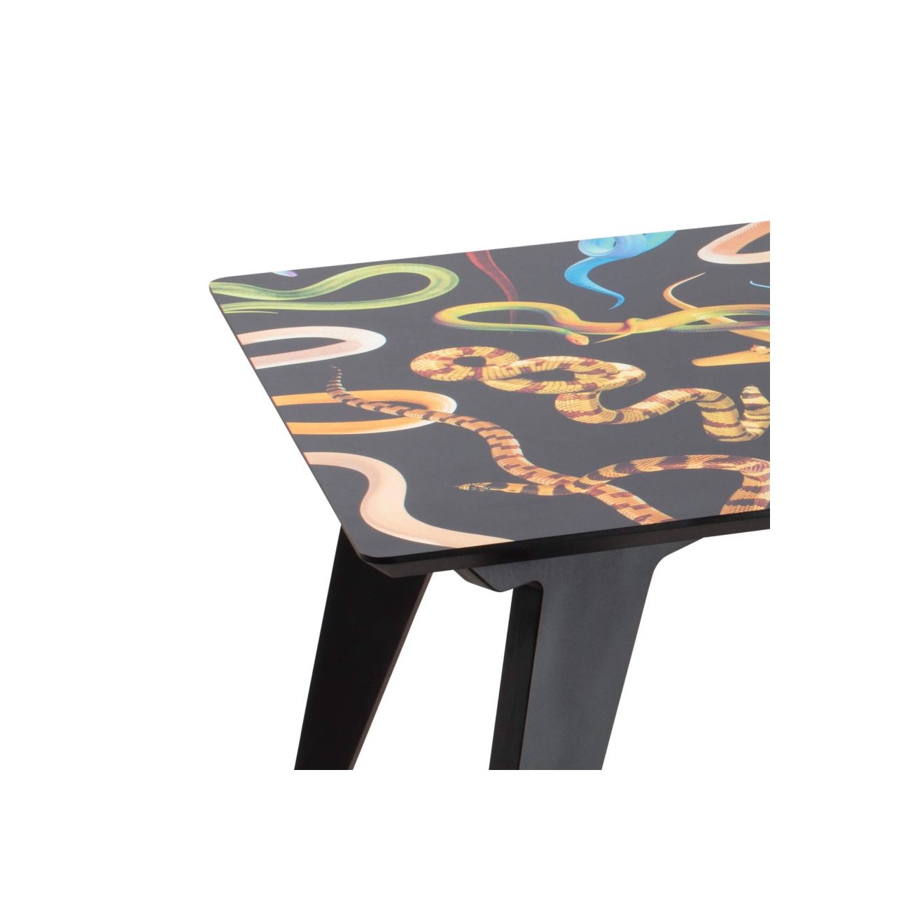 SELETTI Rectangular large table - Snakes