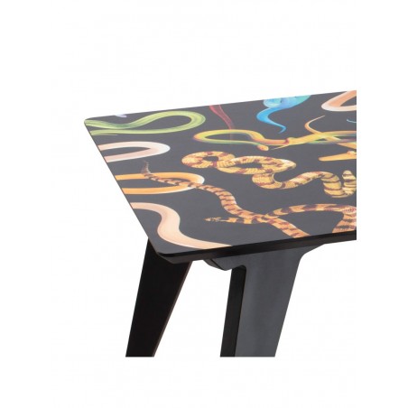 SELETTI Rectangular large table - Snakes