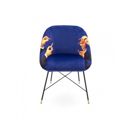 SELETTI Sedia Imbottita Rossetti