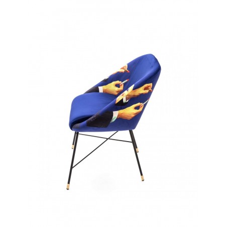 SELETTI Sedia Imbottita Rossetti