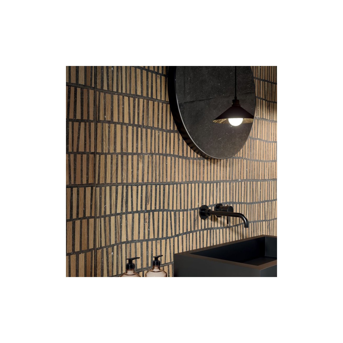 Flaviker Nordik Stone DOMINO Black