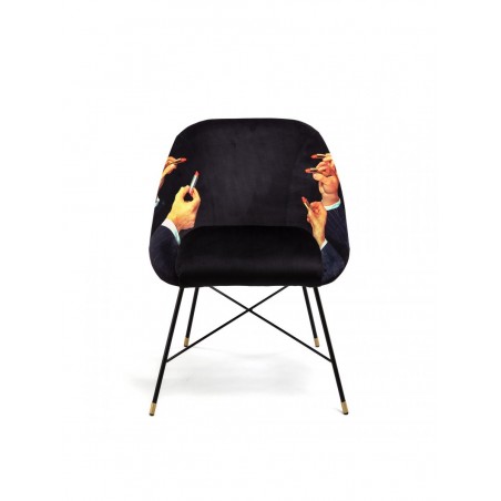 SELETTI Sedia Imbottita - Rossetti