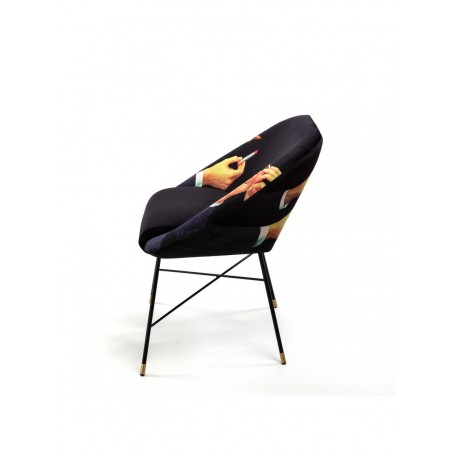 SELETTI Sedia Imbottita - Rossetti