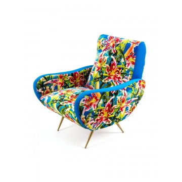 SELETTI Poltrona - Fiori con i Buchi