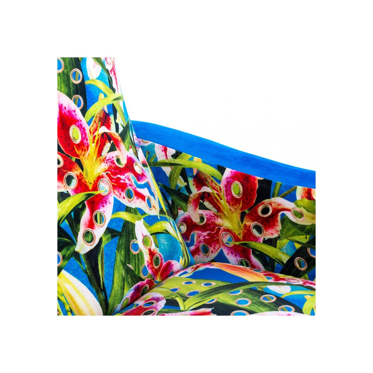 SELETTI Fauteuil - Fleurs avec des trous