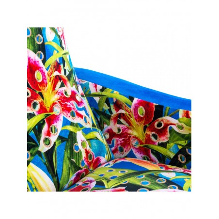 SELETTI Fauteuil - Fleurs avec des trous