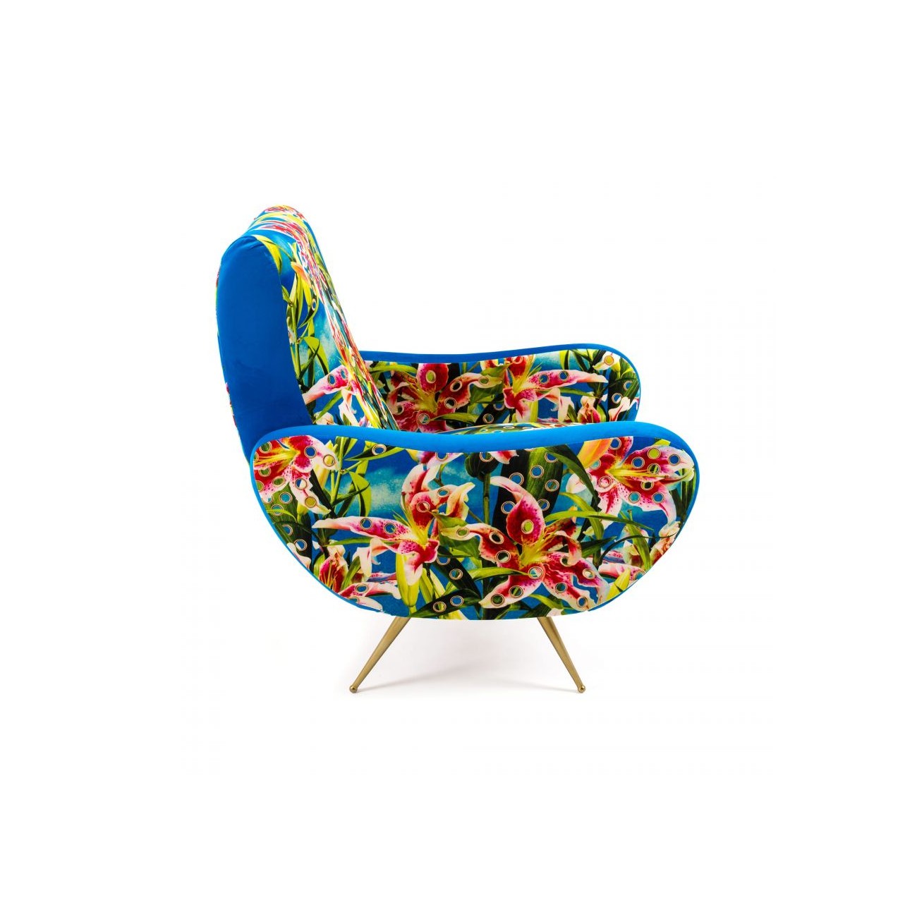 SELETTI Fauteuil - Fleurs avec des trous