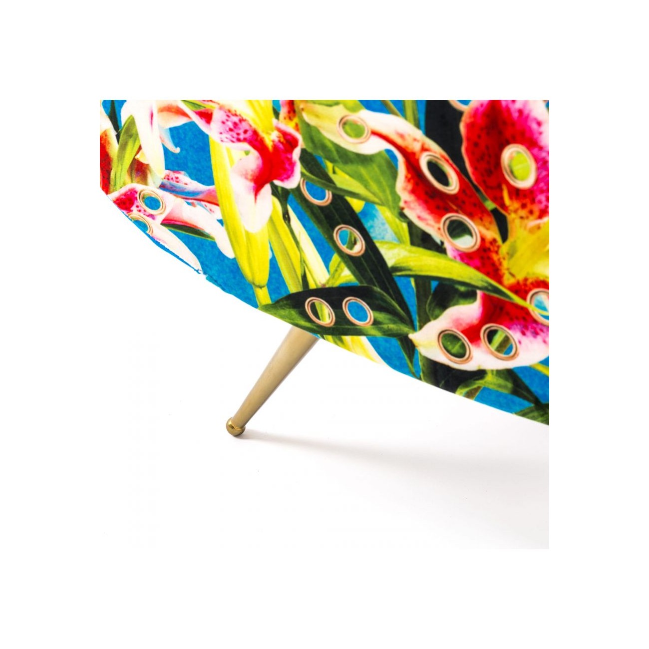 SELETTI Fauteuil - Fleurs avec des trous