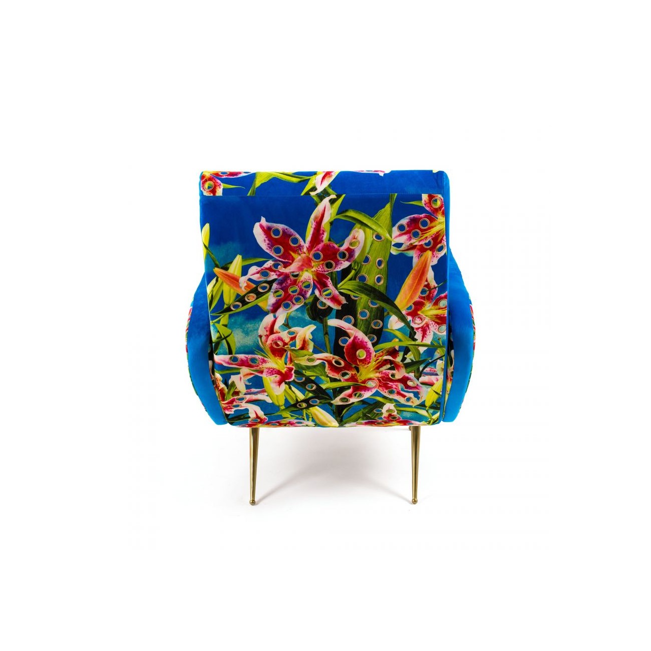 SELETTI Fauteuil - Fleurs avec des trous
