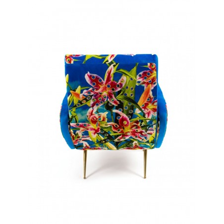 SELETTI Fauteuil - Fleurs avec des trous